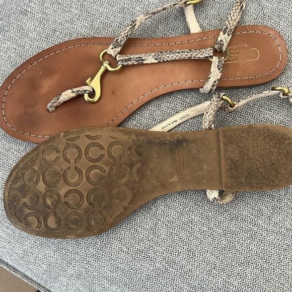 Coach sandals - Picture 4 of 4